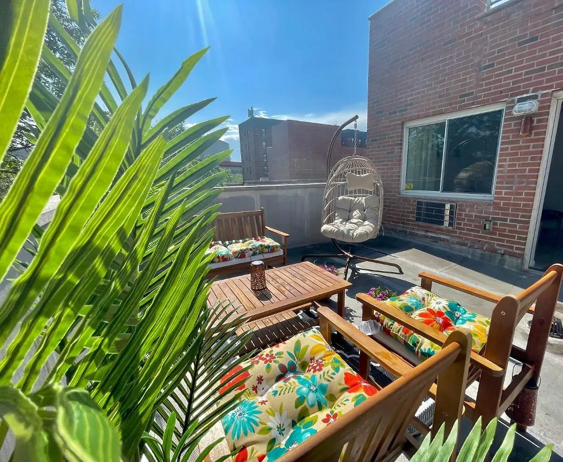 Apartmán Brand New!!!With Balcony, Free Parking, 3 Minutes To Subway New York USA